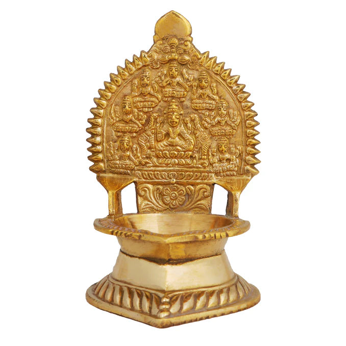 Ashtalakshmi Vilakku Brass