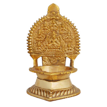 Ashtalakshmi Vilakku Brass