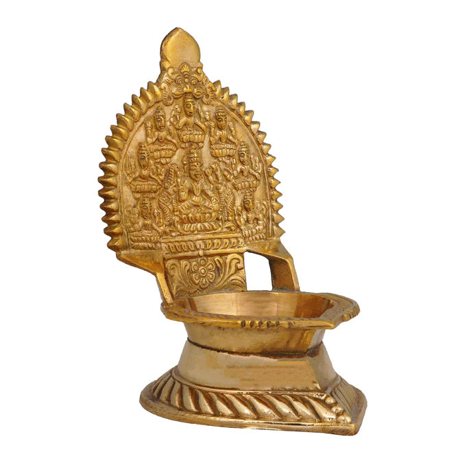 Ashtalakshmi Vilakku Brass