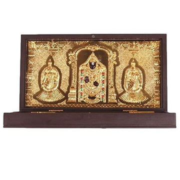 Tirupati Balaji Premium with Sripadam Box, Multicolour