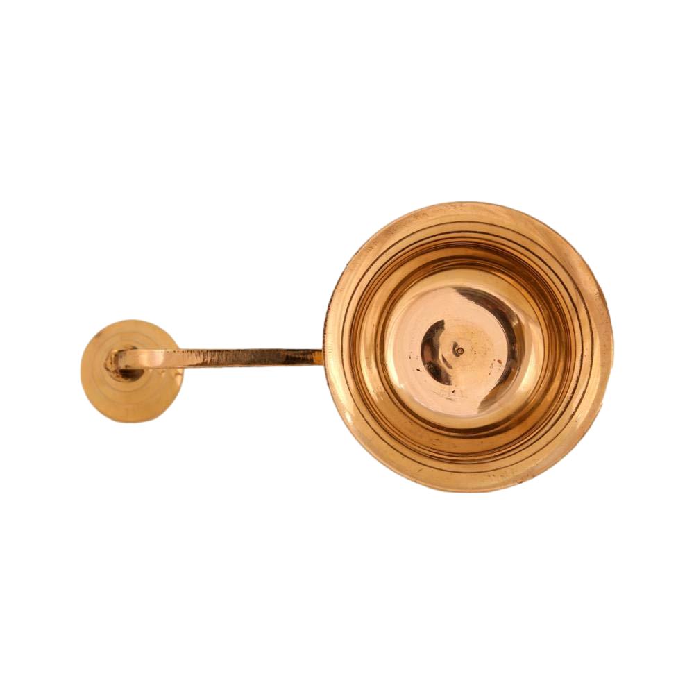 Brass Dhoopa Kaal/Karpoora Harathi Stand
