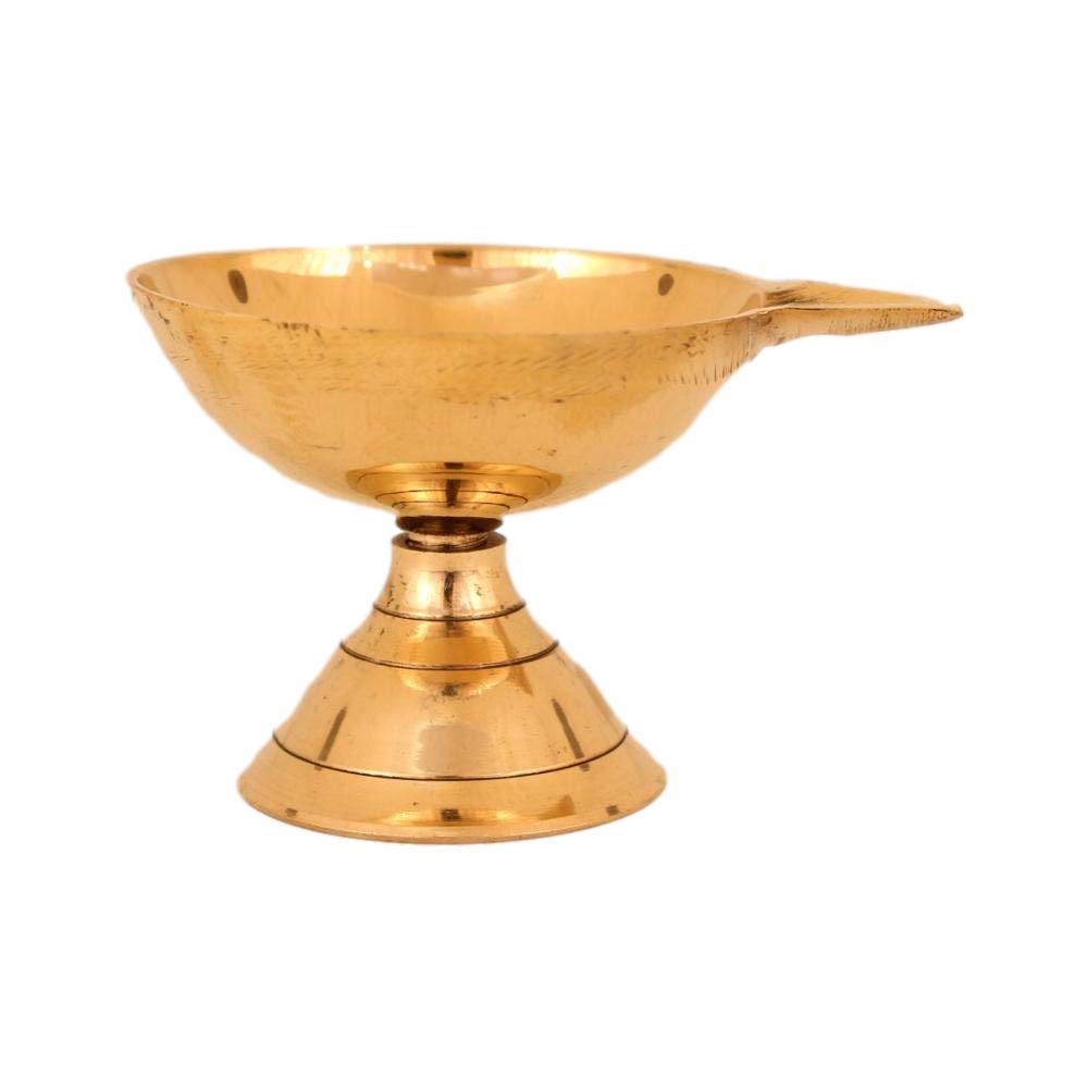 Brass Lamp with Stand