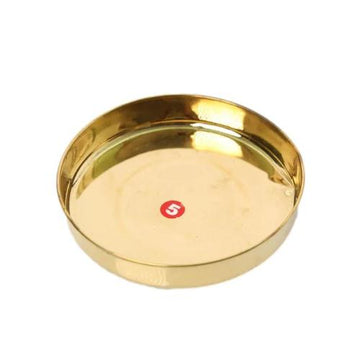Brass Pooja Plate