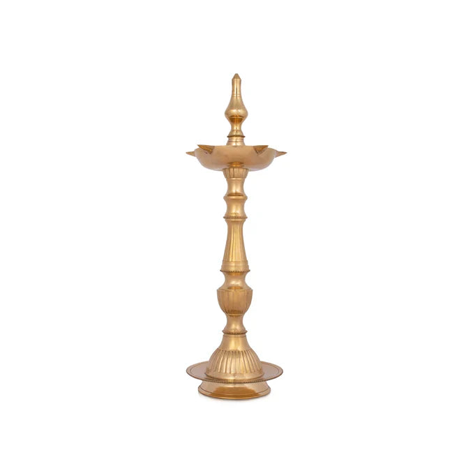 Brass Five Face Kuthu Vilaku 17 Inch