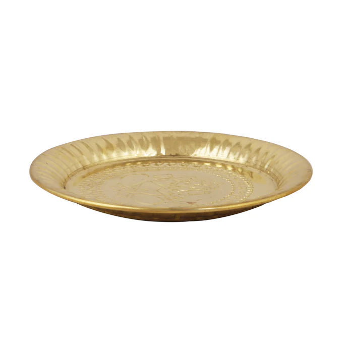 Brass Plate Ganesh Design