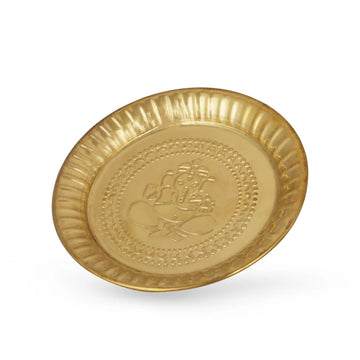 Brass Plate Ganesh Design