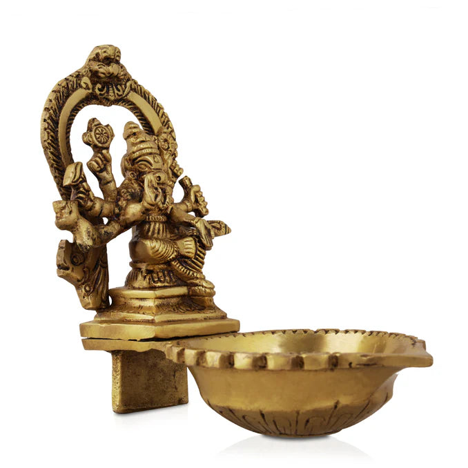Brass AntiqueVarahi Vilakku