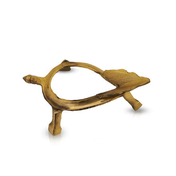 Brass Shankh Stand