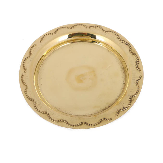 Brass Plate Dot Design