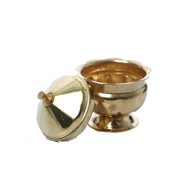 Brass Kumkum Box