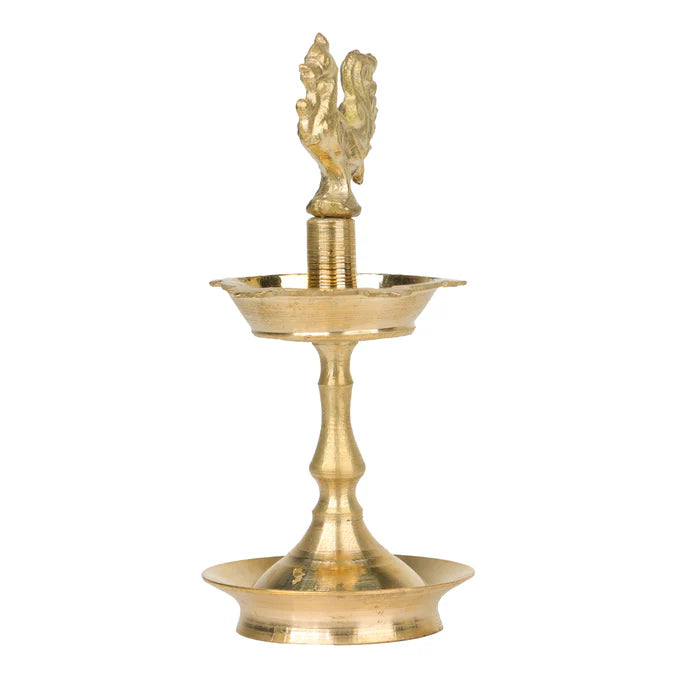 Brass Lamp - 5 Inches | Annam Design Vilakku