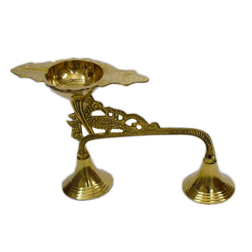 Brass Aarthi One Face Deepam
