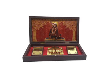 Square Maha Periyava Kanchi Sankaracharya Puja Box