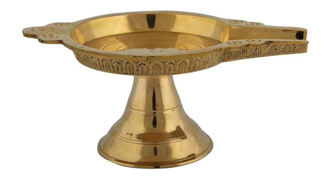 Brass Thirumanjana Tray