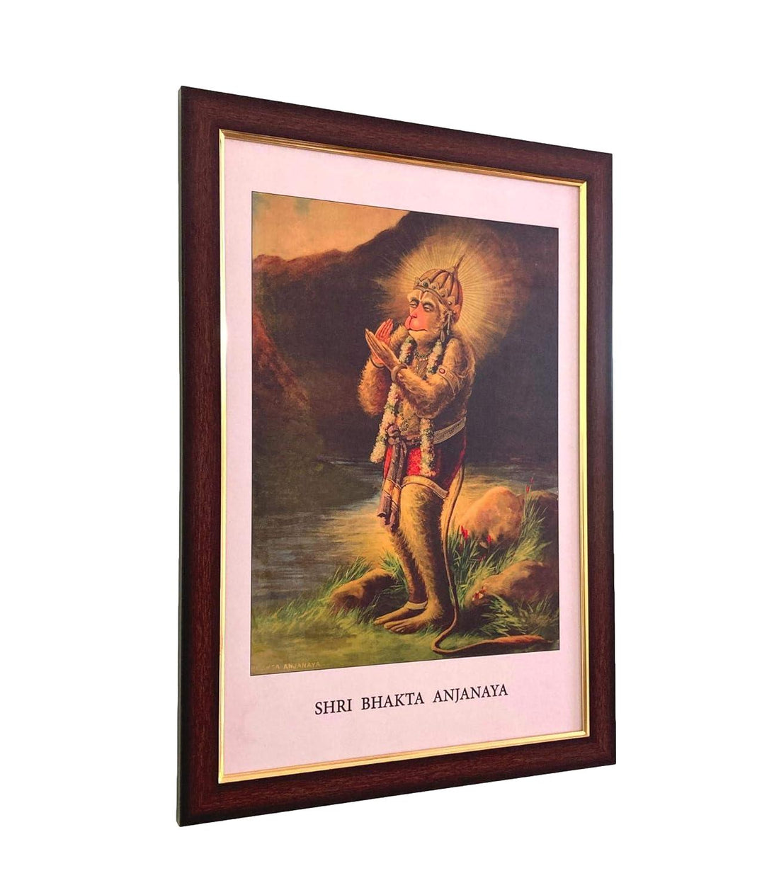 Sri Bhakta Anjaneya Hanuman Art Frame