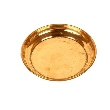 Brass Brim Pooja Plate