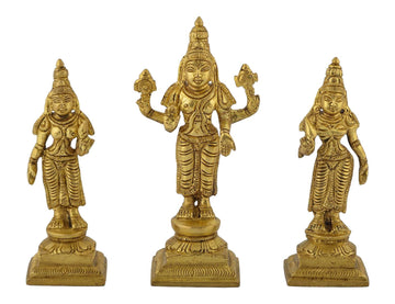 Brass Perumal and Thayar