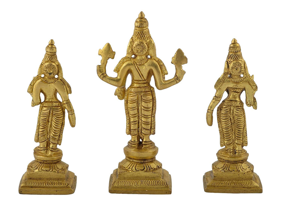 Brass Perumal and Thayar