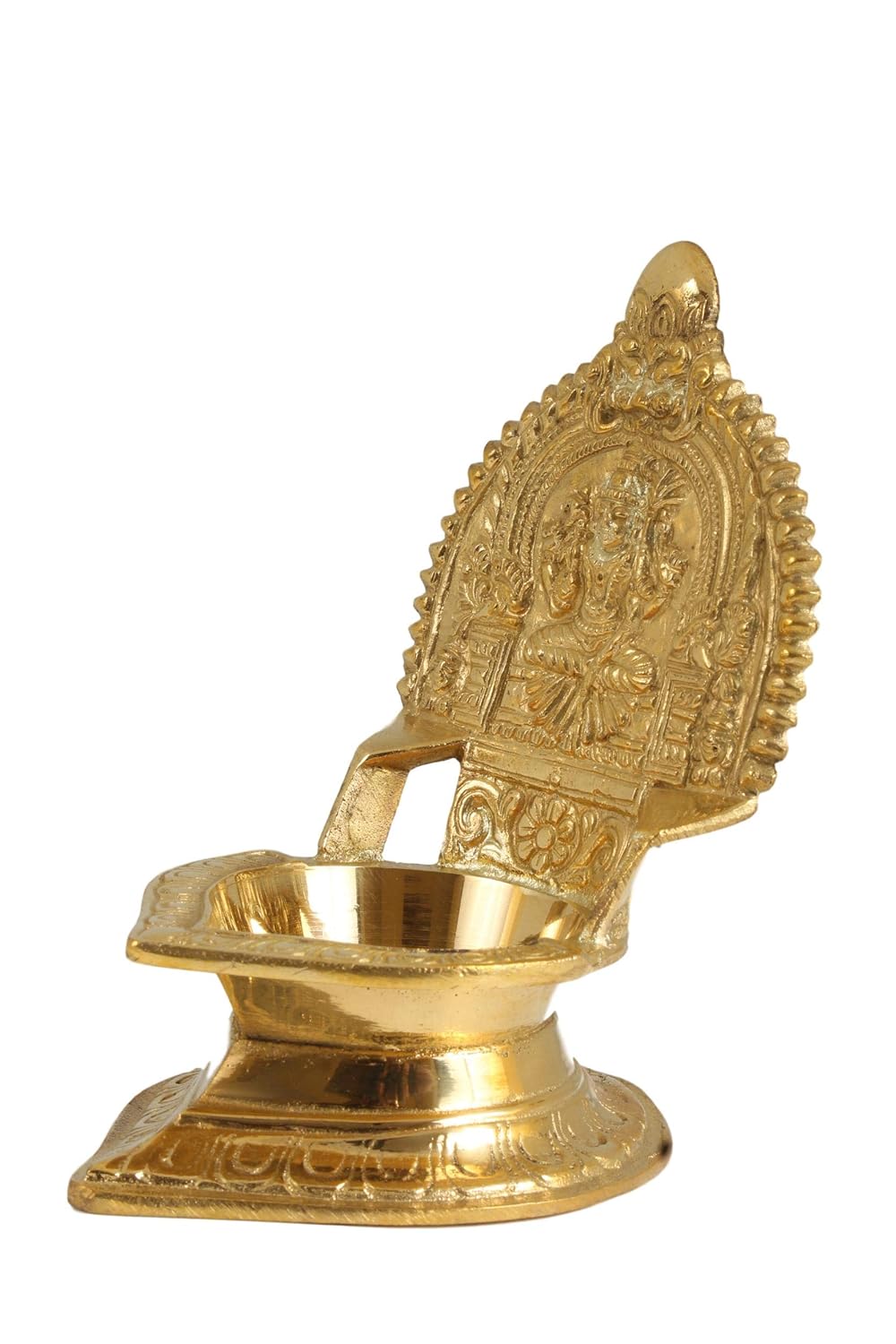 Kanchi Kamatchi Brass Lamp/Vilakku/Diya