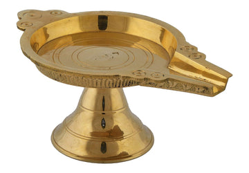 Brass Thirumanjana Tray