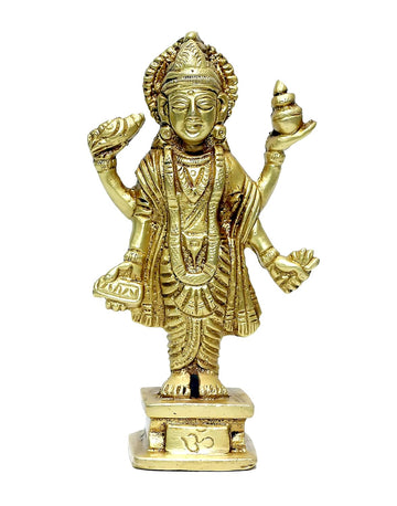 Brass Dhanvantari Idol