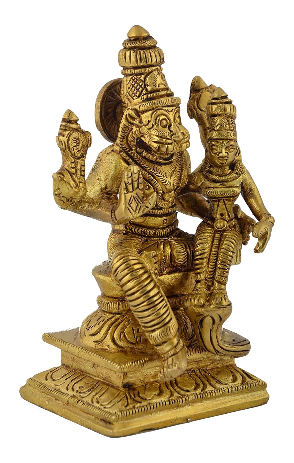 Brass Lakshmi Narasimhar