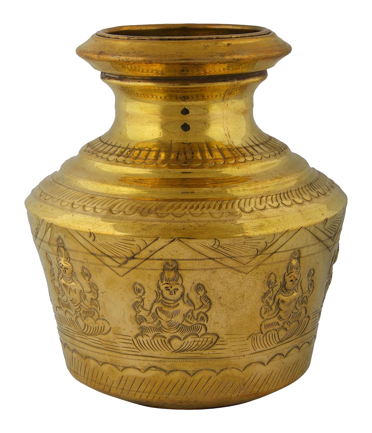 Brass Ashtalakshmi Kudam