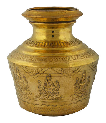 Brass Ashtalakshmi Kudam