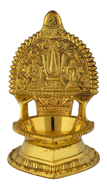 Brass Vadakalai Thiruman Villaku/Naamam Villaku