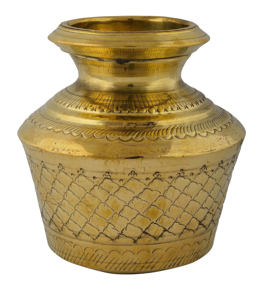 Brass Vadakalai Thiruman Kudam/Naamam Sangu Chakra Kudam