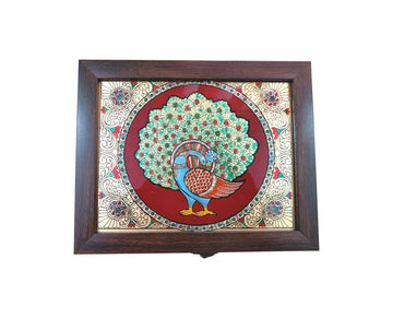Peacock Design Jewel Box