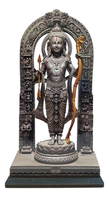 Wood Ayodhya Ram Lalla Stand/ 11 inches / Best Gifting Product