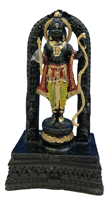 Ayodhya Ram Lalla Idol Multicolour 9 inch