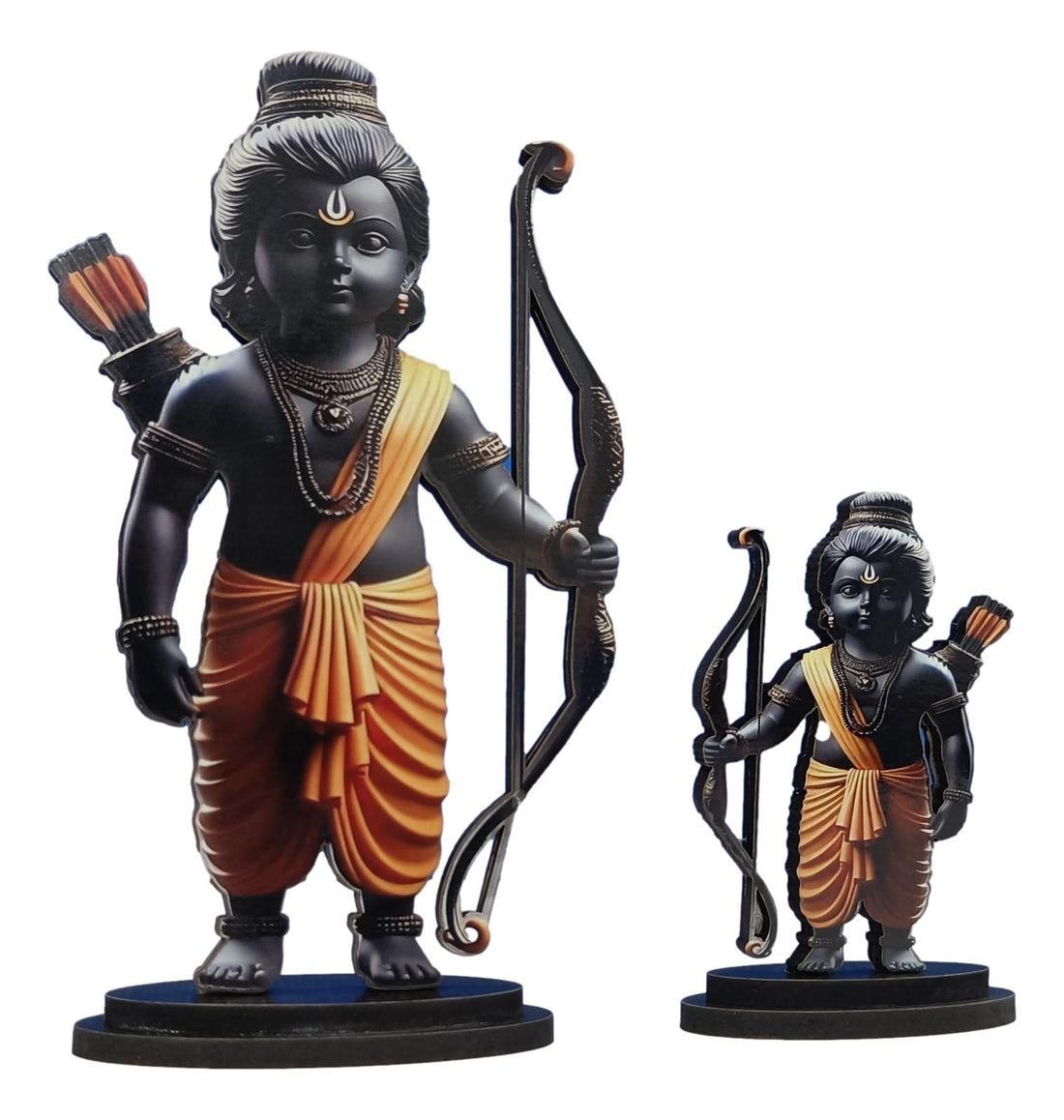 Wooden Ram Lalla Stand / Sri Rama as a Small Boy / Gift for Children