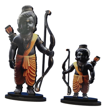 Wooden Ram Lalla Stand / Sri Rama as a Small Boy / Gift for Children