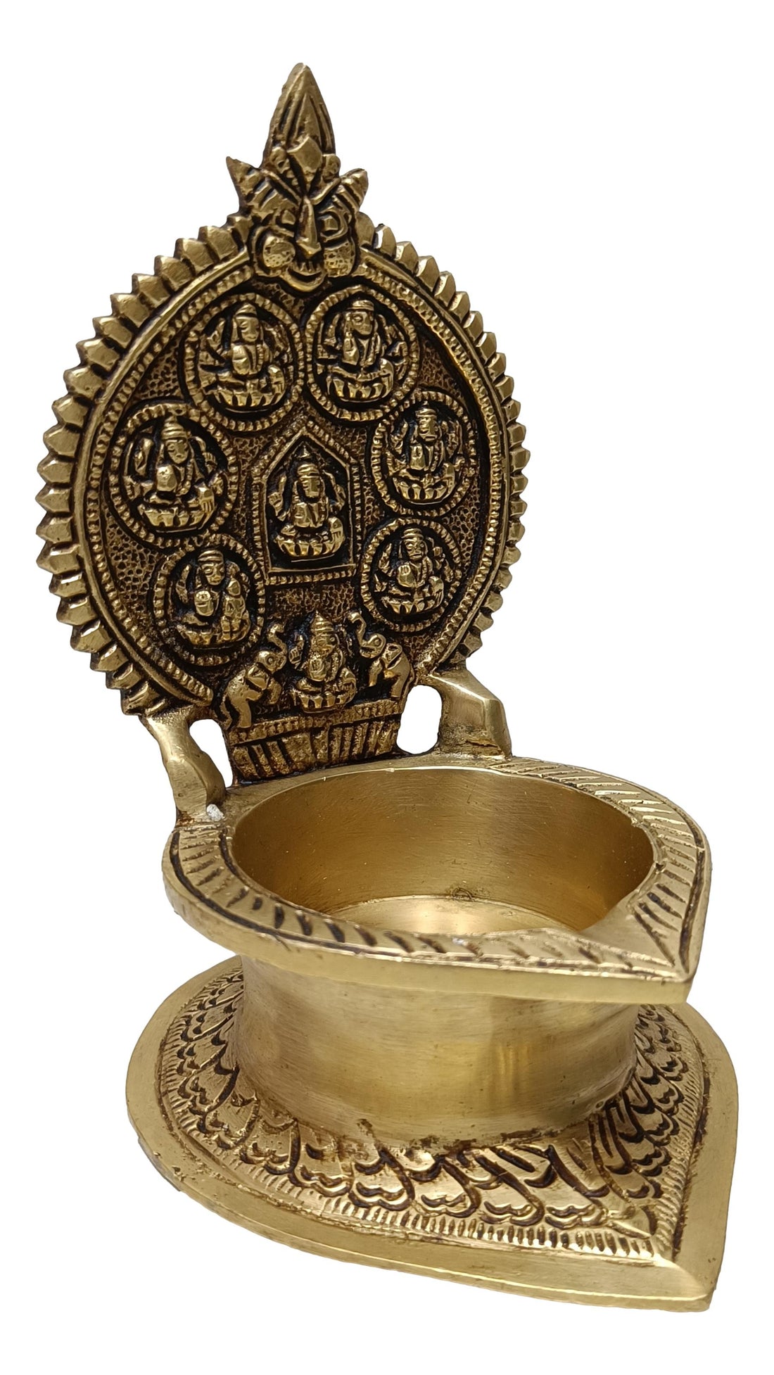 Brass Ashtalakshmi Vilakku