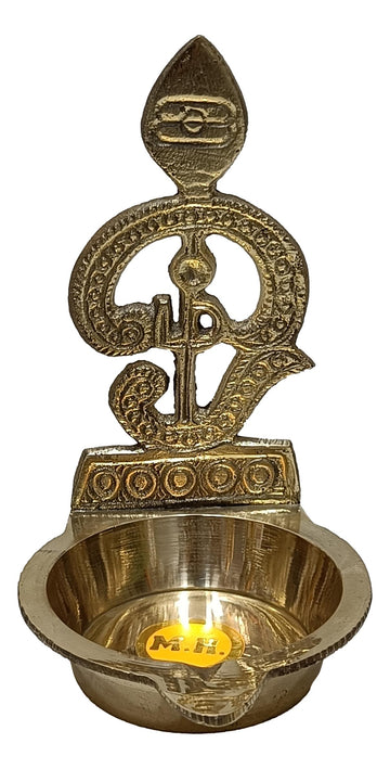 Brass Om Deepam