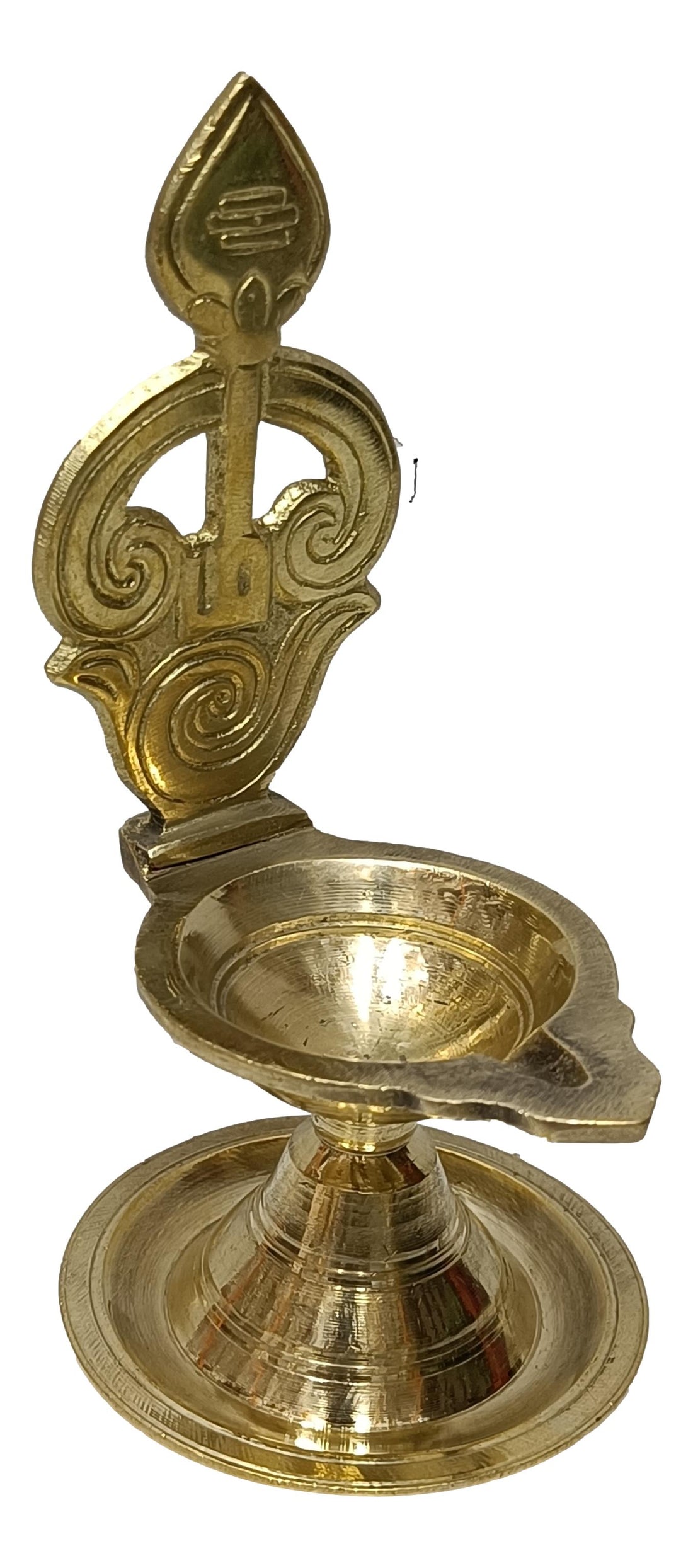 Om Brass Lamp