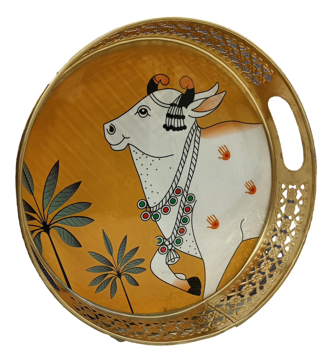 Cow Pichwai Tray