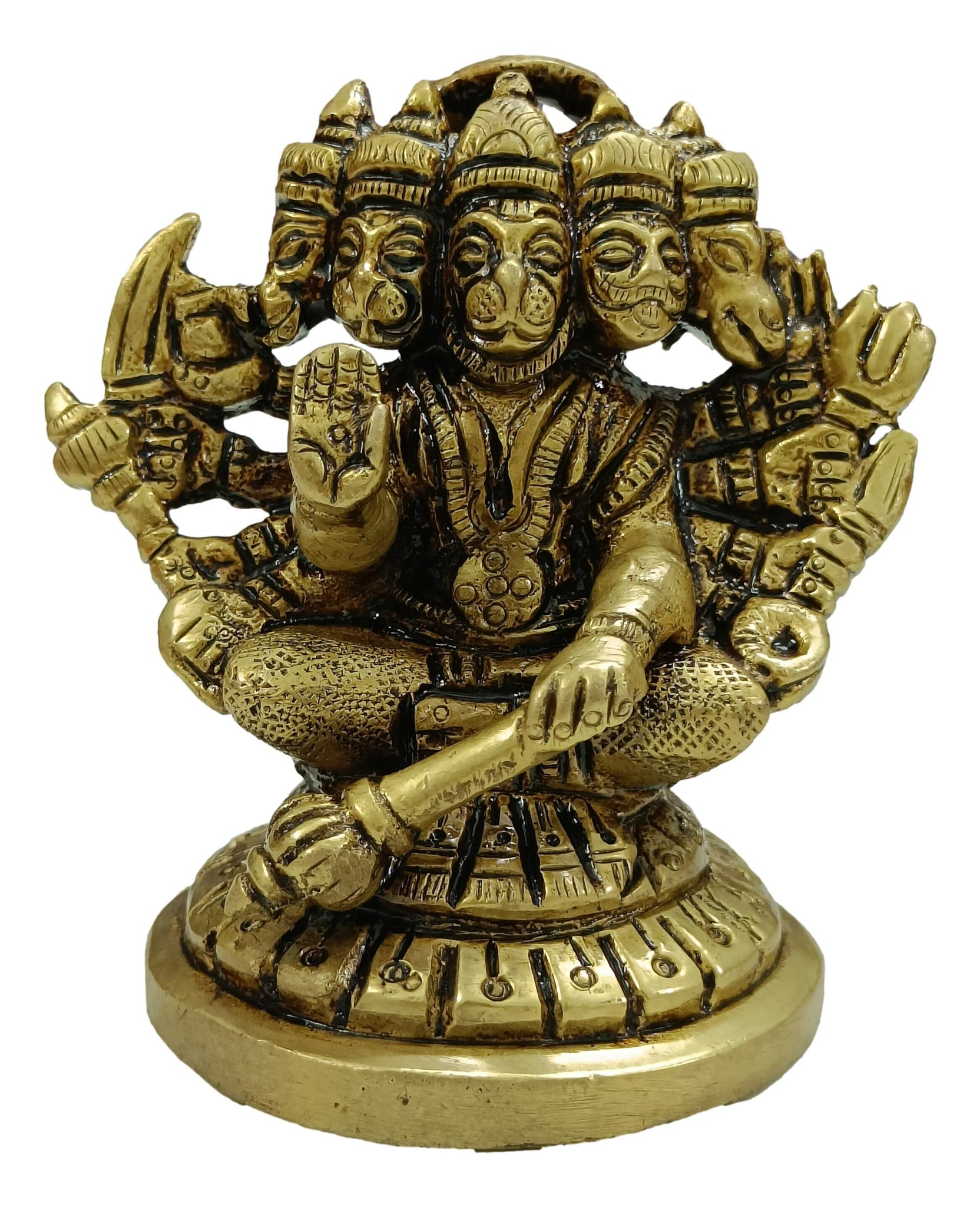 Brass Panchmukhi Hanuman
