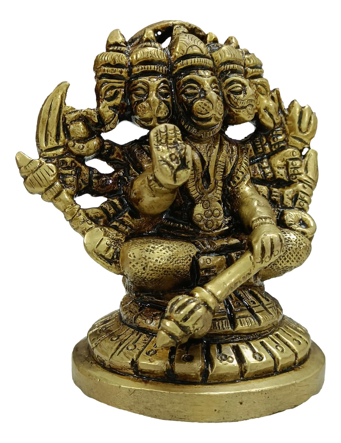 Brass Panchmukhi Hanuman