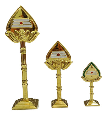 Gold Coated Om Murugar Vel