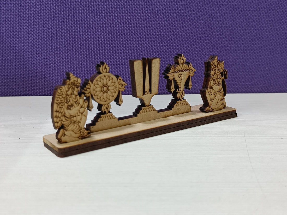 Wooden Thenkalai Tiruman Car Dashboard / Bulk Gifting