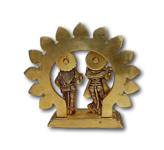 Brass Radha Krishna Idol