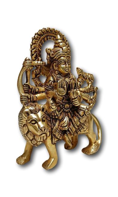 Brass Durga Statue