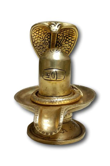 Brass Shiva Linga Idol