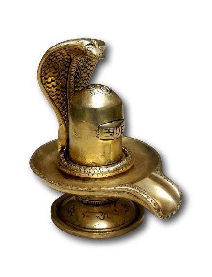 Brass Shiva Linga Idol
