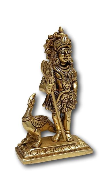 Brass Murugan Idol