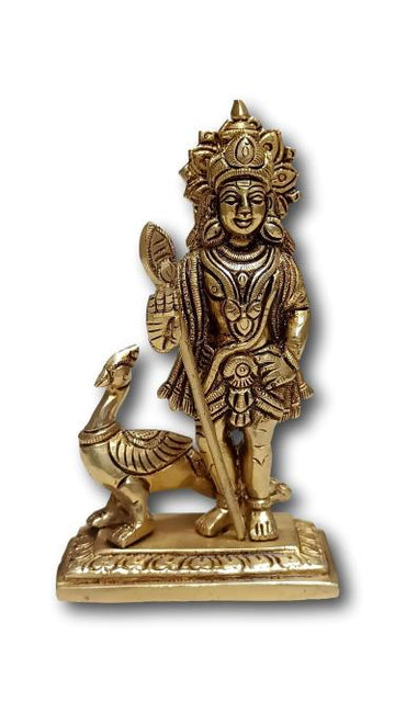 Brass Murugan Idol