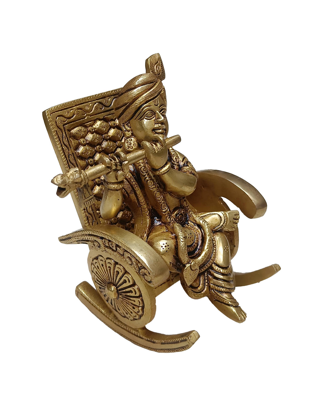 Brass Chair Krishna